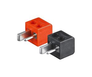 Goobay 11250 Spina per altoparlanti set - con connessione a vite; 2 per confezione