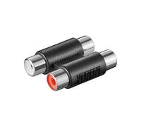 Goobay Adattatore RCA 11607 – doppio, 2 x RCA femmina (audio sinistro/destro)