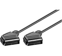 Goobay 11762 Cavo Scart 21 Poli, Placcato Nickel, Diametro 7mm