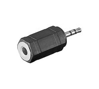 Goobay 11897 Adattatore cuffie; jack AUX da 2 5 mm a 3 5 mm - Spina 2 5 mm (3-pin stereo) > Presa 3 5 mm (3-pin stereo)