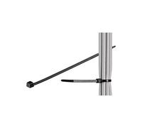 Goobay 17071 Fermacavo; nylon resistente alle intemperie nero - 200 mm; 3 6 mm