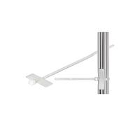 Goobay 17095 Fermacavi con campo di marcatura - dimensione campo 25 x 8 mm