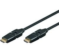 Goobay 1m HDMI cavo HDMI HDMI tipo A (Standard) Nero