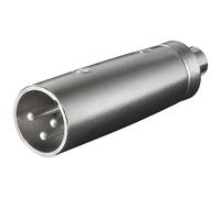 Goobay 2 Pezzo Adattatore Spina Rca Femmina Su XLR Maschio