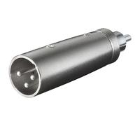 Goobay 2 Pz. Adattatore Cinch Maschio A XLR Maschio