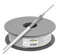 GOOBAY 27518 - Cavo coassiale, Ø 6,9 mm,120 dB, 100 m.