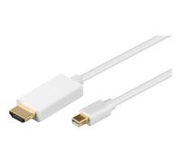 Goobay 2m Mini DisplayPort HDMI Cable 2 m Mini DisplayPort HDMI Oro 52861