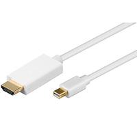 Goobay 32860 Mini DisplayPort/HDMI™ per cavo adattatore 1.2 dorato - Spina mini DisplayPort > Spina HDMI™ (tipo A)