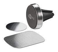 Goobay 38685 Set Universale di Supporti Magnetici Dal Design Sottile, 35mm Diametro