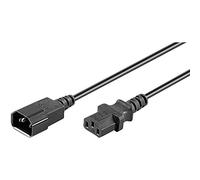 Goobay 39202 Cavo Prolunga Alimentazione VDE PC UPS, Nero, 3.5m Lunghezza del Cavo