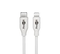 Goobay 39448 - Cavo Lightning USB-C™ per Ricarica e sincronizzazione, 2 m, Colore: Bianco