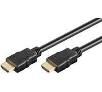 goobay 3m HDMI Kabel mit Ethernet, 4K (2160p), vergoldete Kontakte
