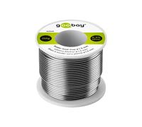 Goobay 40848 - Stagno per saldatura senza piombo, ø 1, 5 mm, 250 g, con una percentuale di argento (Ag) dello 0, 3%
