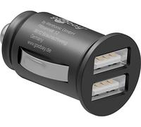 GOO 44177 - Caricabatterie USB, 5 V, 2100 mA, per auto, 2 porte USB