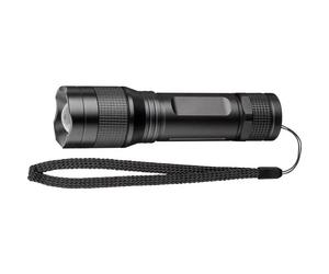 Goobay 44560 LED Taschenlampe Zoom 300lm 3Modi 3xAAA Lampada riflettore a LED