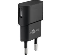 Caricabatterie da parete con porta singola USB-A Goobay 5W nero