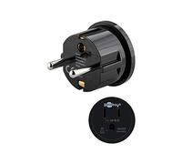 Goobay 45350 Adattatore di Rete, Nero