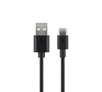 Goobay 45735 Cavo Usb-C di Ricarica E Sincronizzazione, Usb-A > Usb-C, Nero, 1m Lunghezza del Cavo