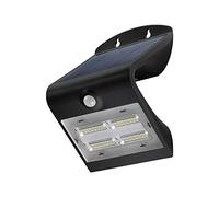 Goobay Lampada LED Solare a Muro 3,2W IP65 Sensore di Movimento Nero
