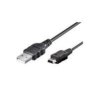 Goobay 46712 Cavo di Sincronizzazione e di Ricarica Mini USB, Nero
