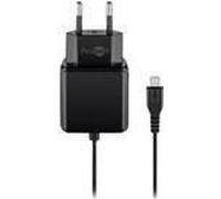 goobay 49603 Caricatore da parete Micro USB 3,0 A, USB, alimentatore per smartphone, adattatore di corrente, 1,5 m, nero
