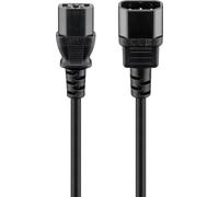 Goobay 50081 cavo di alimentazione Nero 2 m IEC C14 IEC C13 (Goobay Power Cable C14 to C13. Black.) NEW