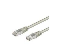 Goobay 50144 cavo di rete Grigio 1 m Cat5e SF/UTP [S-FTP] (Goobay RJ 45 SF/UTP 1 meter sk?rmet) NEW