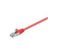 Goobay 50153 CAT 5e Cavo Patch, Rete F/UTP, Rosso, 3m Lunghezza