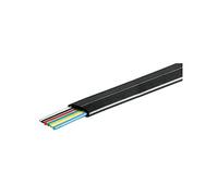 Goobay 50254 Cavo Piatto Telefonico 100m Bobina, AWG 30, CU, Rame, 6 Fili, 100m Lunghezza del Cavo