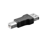 GOOBAY 50291 - Adattatore USB 2.0, connettore B > presa A, nero