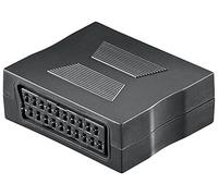 Goobay 50771 Adattatore Scart, Nero