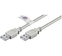Goobay 50798 Cavo USB 2.0 ad Alta Velocità con Certificazione USB, Grigio, 5 m Lunghezza del Cavo