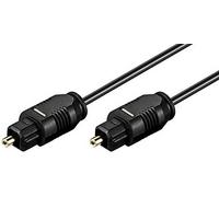 goobay 50938 - Cavo a fibre ottiche, nero, 10 m, lunghezza del cavo, 2,2 mm, diametro