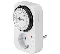Goobay 51276 Temporizzatore elettrico analogico per la presa e il controllo preciso e semplice dei dispositivi elettronici