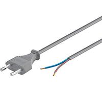 Goobay 51346 Cavo Alimentazione, Grigio, 1.5m Lunghezza del Cavo