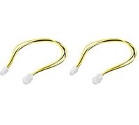 goobay 51359 Prolunga Elettrica PC ATX12 P4, da 4 Pin, 0.4 m Lunghezza del Cavo (Confezione da 2)