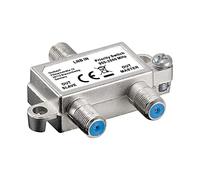 Goobay 51445 Switch Satellitare SAT, Argento