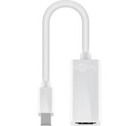 Goobay 51729 cavo e adattatore video 015 m Mini DisplayPort HDMI tipo A Standard Bianco (Goobay Mini DisplayPort til HDMI adapt) NEW