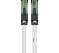 goobay CAT 8.1 SFTP, PiMF 20m Patchkabel Hvid