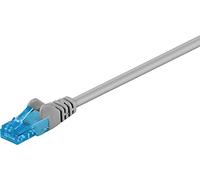Goobay 55424 CAT 6A Cavo Patch, Rete U/UTP, Grigio, 7.5m Length