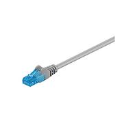 Goobay 55426 CAT 6A Cavo Patch, Rete U/UTP, Grigio, 15m Length