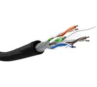 Goobay 57199 cavo di rete nero 100 m Cat6 U/UTP (UTP) - Nouvo