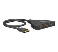 GOOBAY 58488 - Commutatore HDMI 3x1, 4K@60 Hz