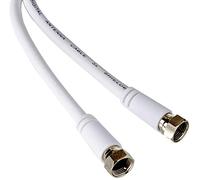 Goobay 58815 Cavo antenna SAT (classe A+ >95 dB) 3x schermato - Spina F > Spina F (schermatura completa 100 %)