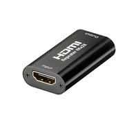 Goobay 58970 Ripetitore 4K2K di Segnali HDMI, Dorato, Nero