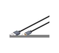 Goobay 59039 Cavo USB-C Magnetico di Ricarica E Sincronizzazione, Nero/Argento