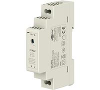GOOBAY 59573 - Alimentatore di rete top-hat, 12 V, 1,25 A, 15 W, bianco, 18 mm