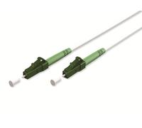 goobay 59587 - Cavo in fibra ottica (FTTH), monomodale (OS2) Simplex/LC APC (8°) maschio a LC-APC (8°) maschio/cavo ottico, 5 metri