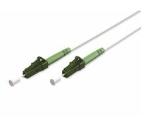 GOOBAY 59591 - Cavo patch in FO Simplex, LC-APC (8°)<>LC-APC (8°), bianco, 25 m