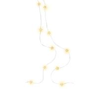 goobay 60332 - Catena luminosa a 20 LED, con funzione timer, luce bianca calda (3000 K), funzionamento a batteria